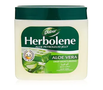 Dabur Herbolene Deep Moisturizing Aloe Petroleum Jelly with Aloe Vera 425ml